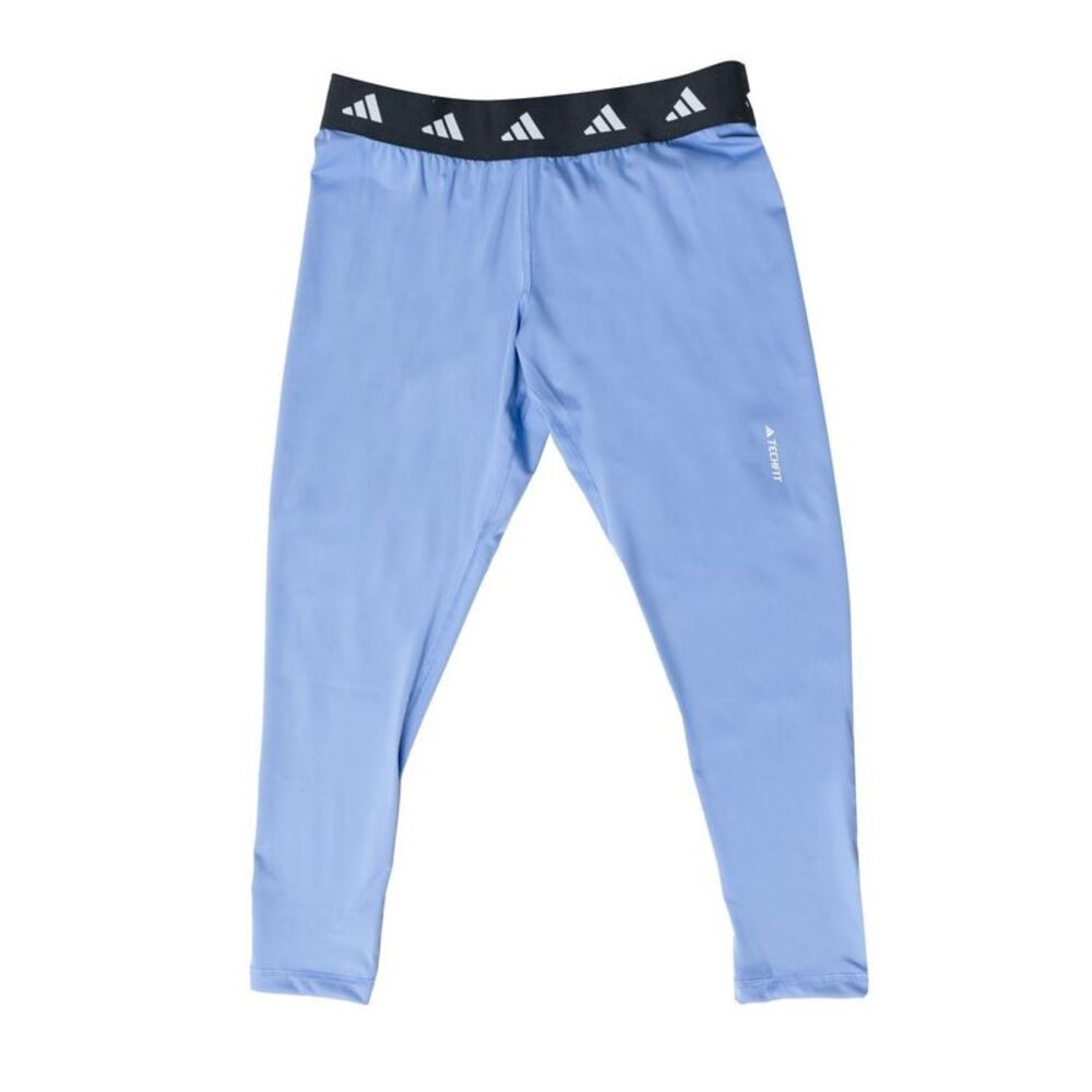 Adidas Womens/Ladies Techfit Plus 7/8 Leggings / Blue